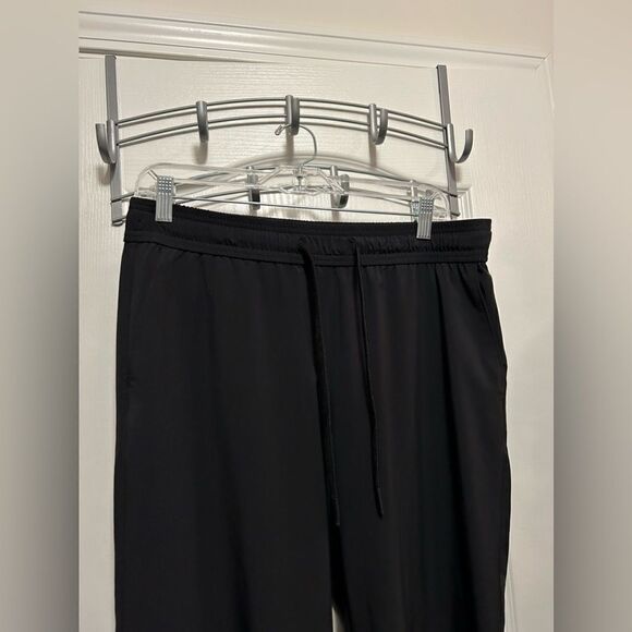 J Jill Fit on the go Wide Leg Pants Black crop women’s Medium EUC lightweight - Picture 7 of 14